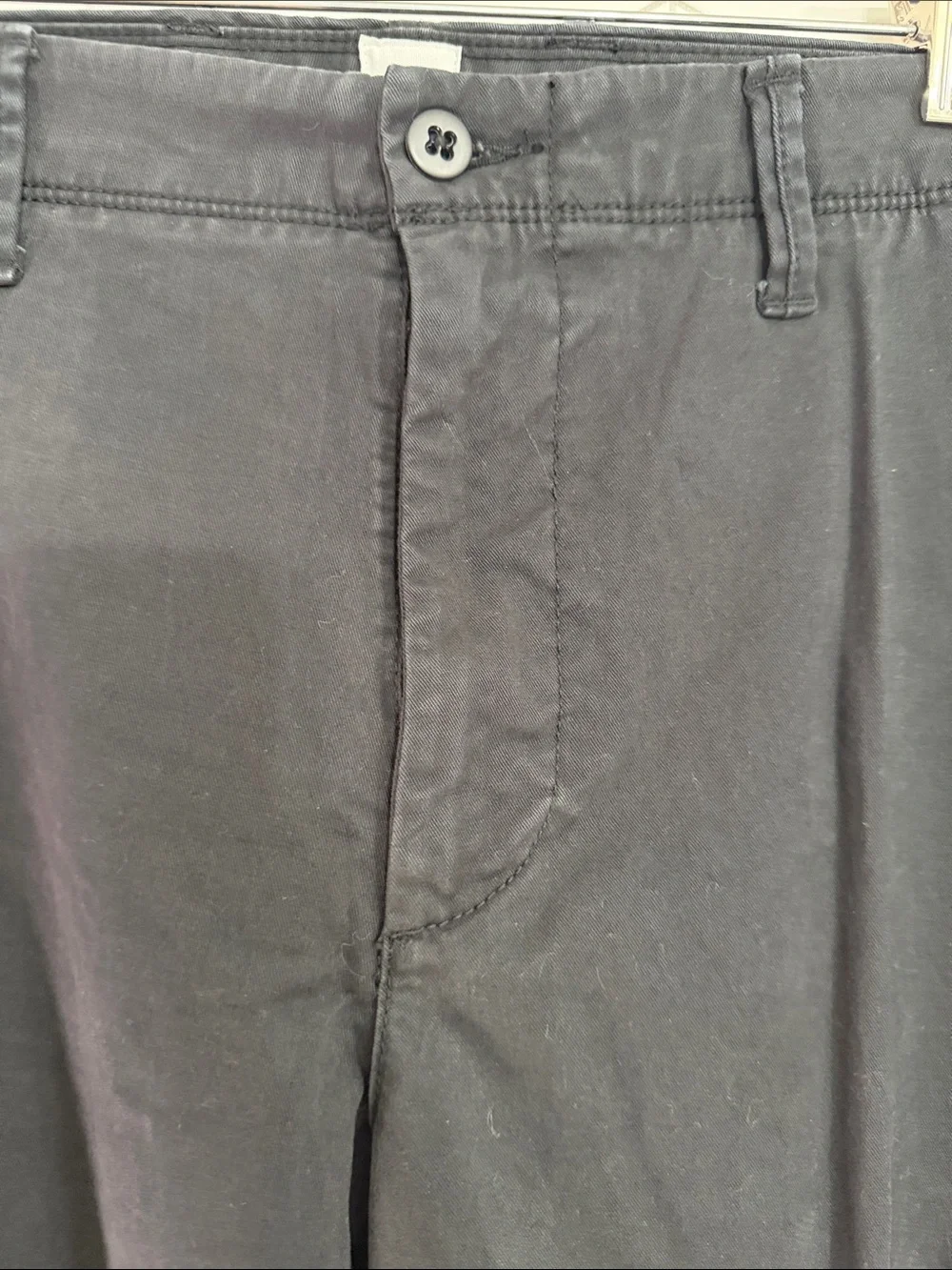 GAP Essential Straight Black Men's Cargo Pants with 38/30